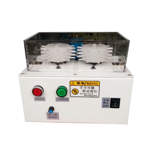 Kabel Skärm Fläta Brushing Maskin BB-1525 - Halvautomatisk stålborstmaskin